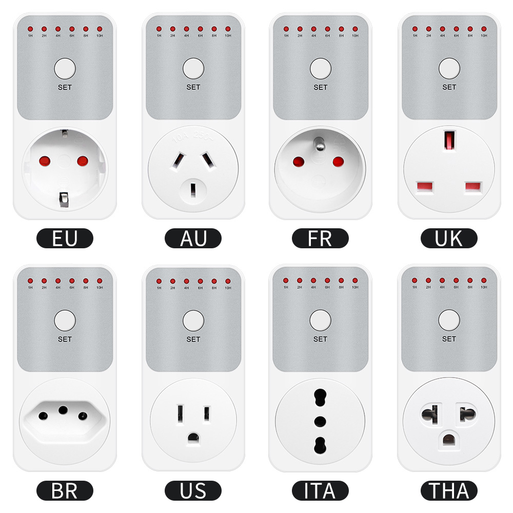 Smart Socket With Timer Countdown - Vatímetro electrónico, interruptor de temporizador de