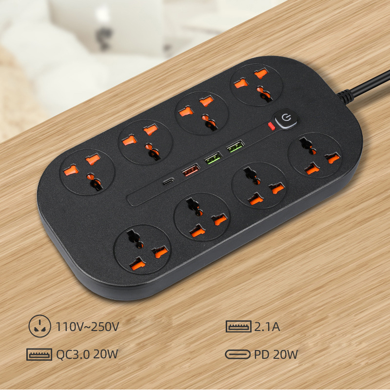 Smart Plug Surge Protector - Regleta Protector contra sobretensiones, enchufes eléctricos