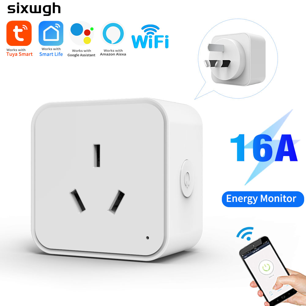Smart Plug Energy Monitoring Wifi - Enchufe Inteligente WiFi Tuya con Estándar