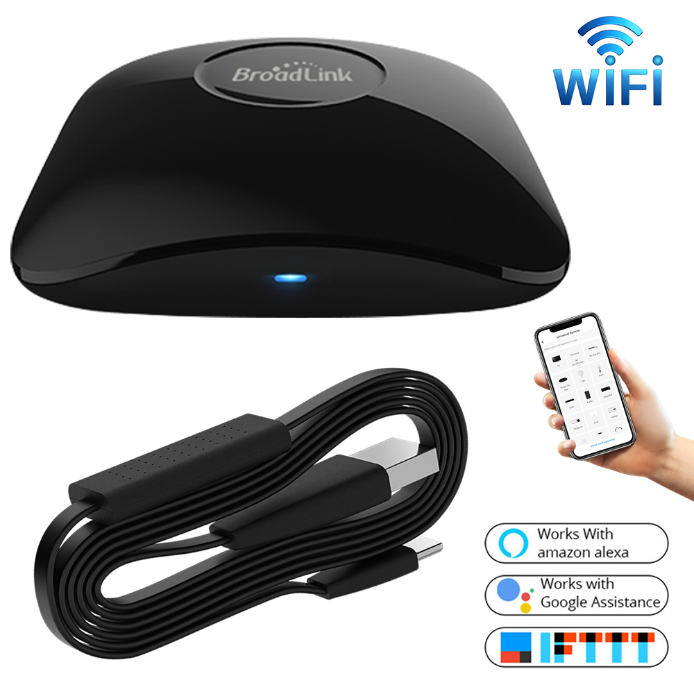 Smart Plug Energy Monitoring Wifi - BroadLink RM4 Pro - Control Remoto