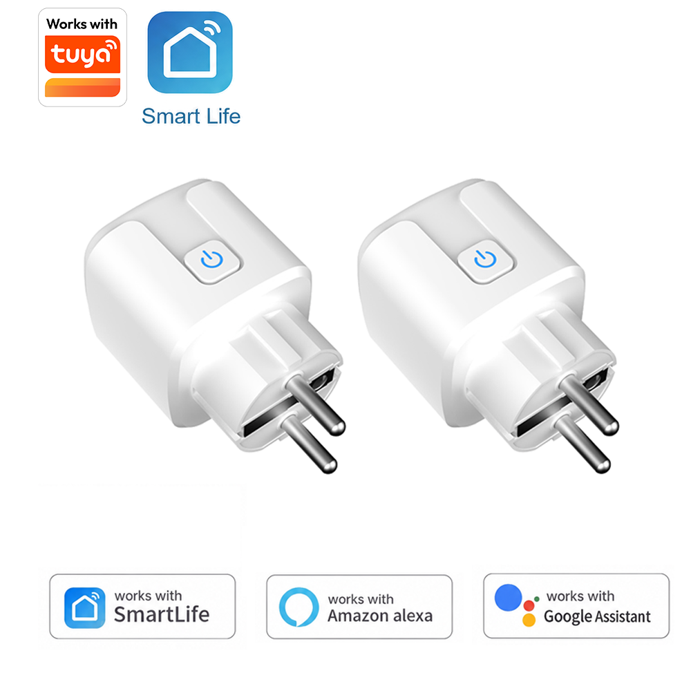 Smart Plug Energy Monitoring Wifi - Enchufe Inteligente Tuya EU Compatible con