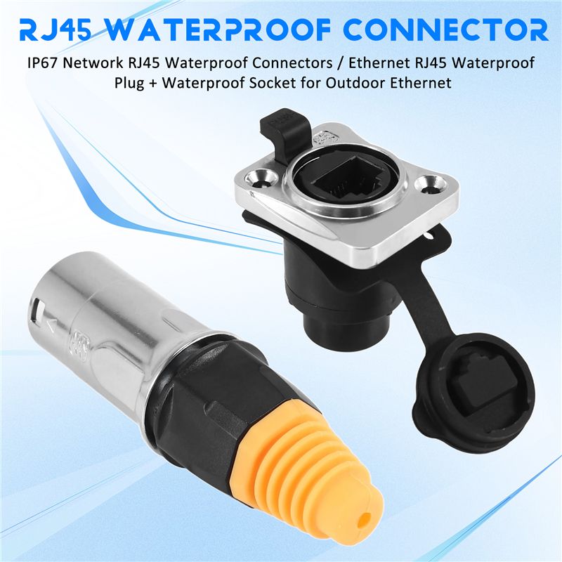 Smart Plug Outdoor Waterproof - Conectores impermeables RJ45 de red Smart-IP67
