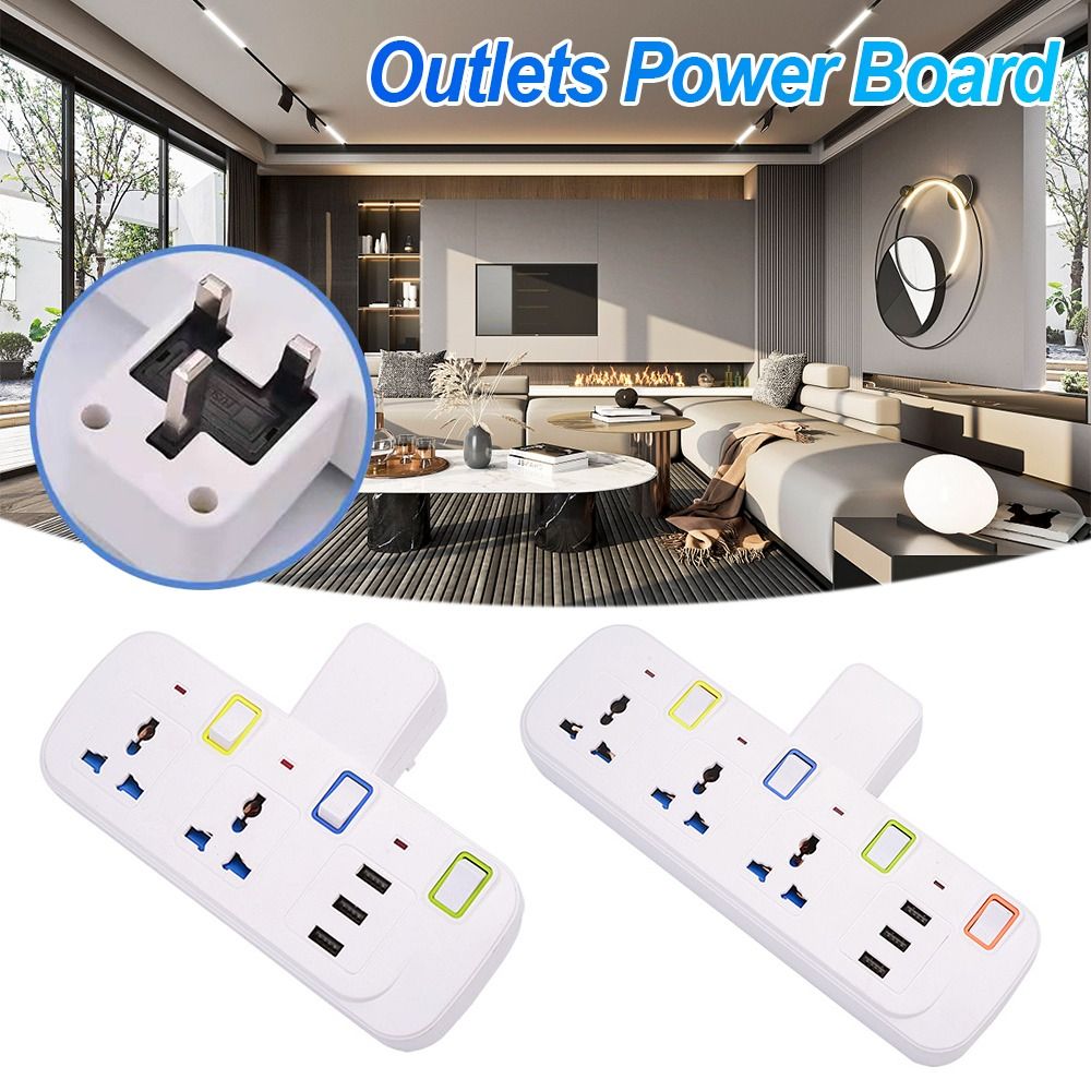 Regleta adaptador de enchufe U - Smart Power Strip 4 Outlet Usb reseña y precio