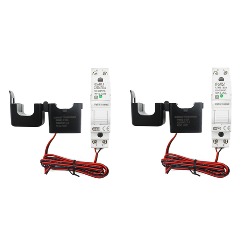Tuya-medidor de electricidad i - Energy Meter Din Rail Wifi reseña y precio