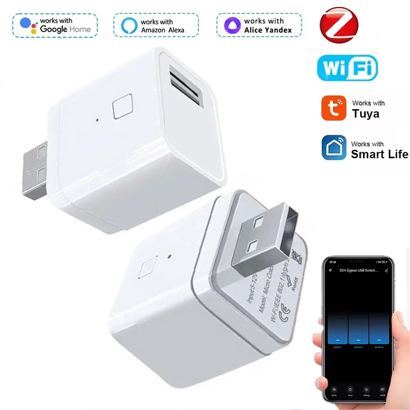 Adaptador inteligente Micro US - Smart Plug Mini Alexa Google reseña y precio