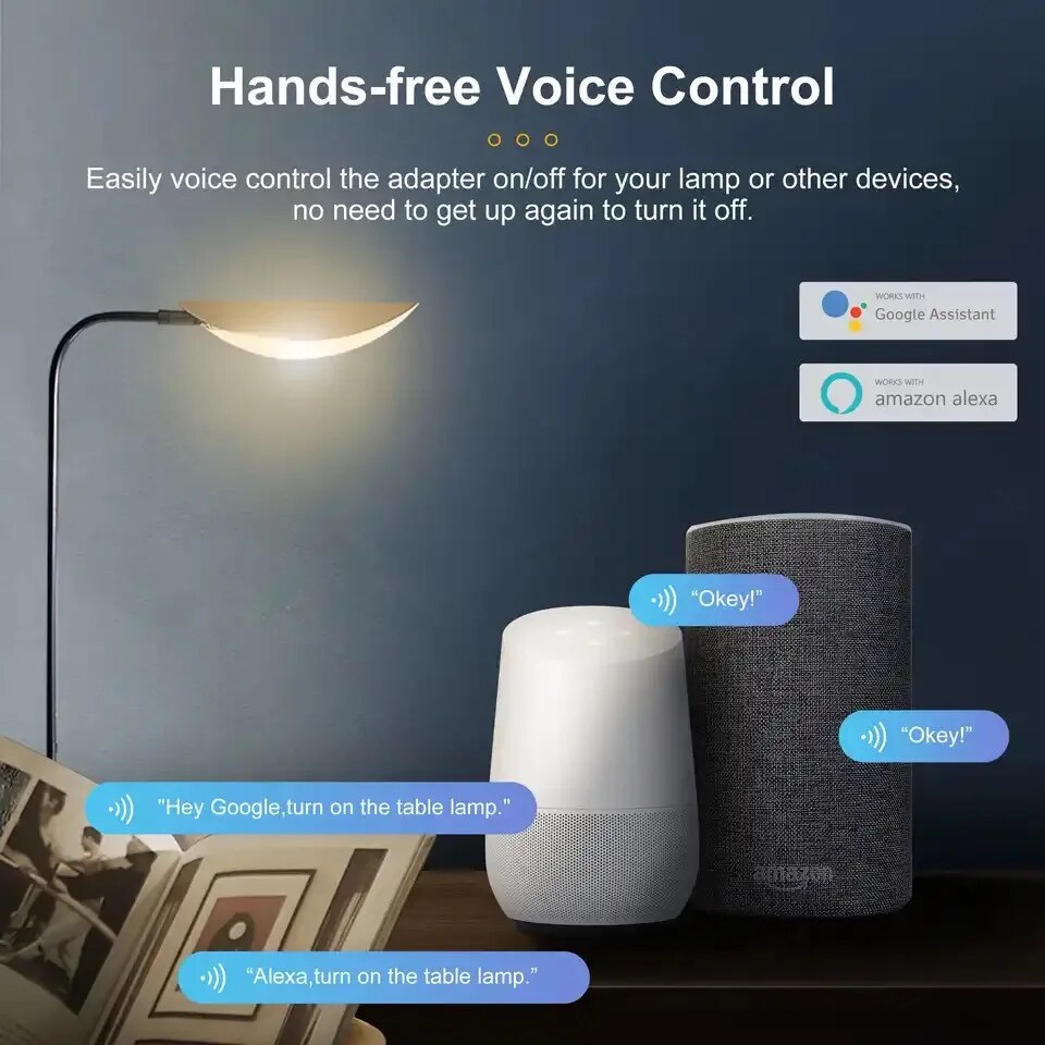 Adaptador inteligente Micro US - Smart Plug Mini Alexa Google reseña y precio