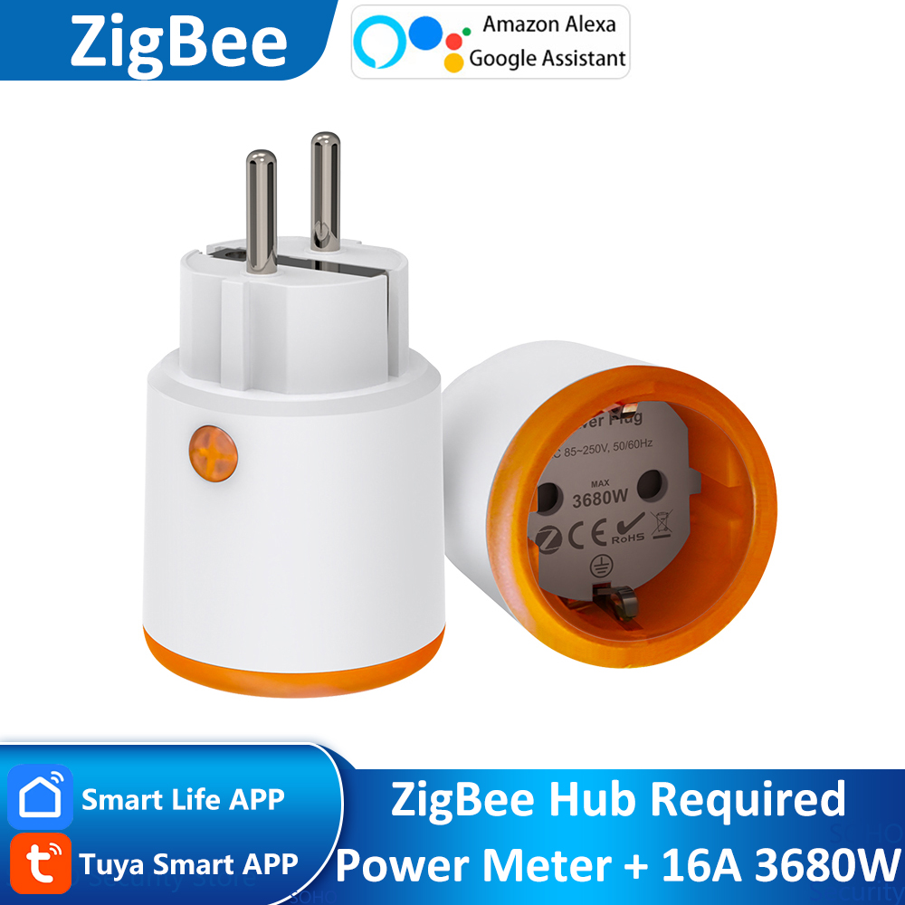 UE 16A Tuya ZigBee enchufe de  - Smart Plug Zigbee 16A reseña y precio