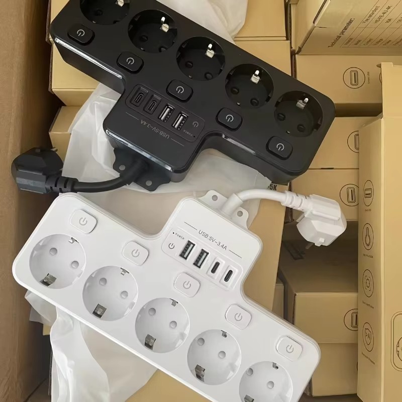 Regleta de alimentación multif - Smart Power Strip 4 Outlet Usb reseña y precio