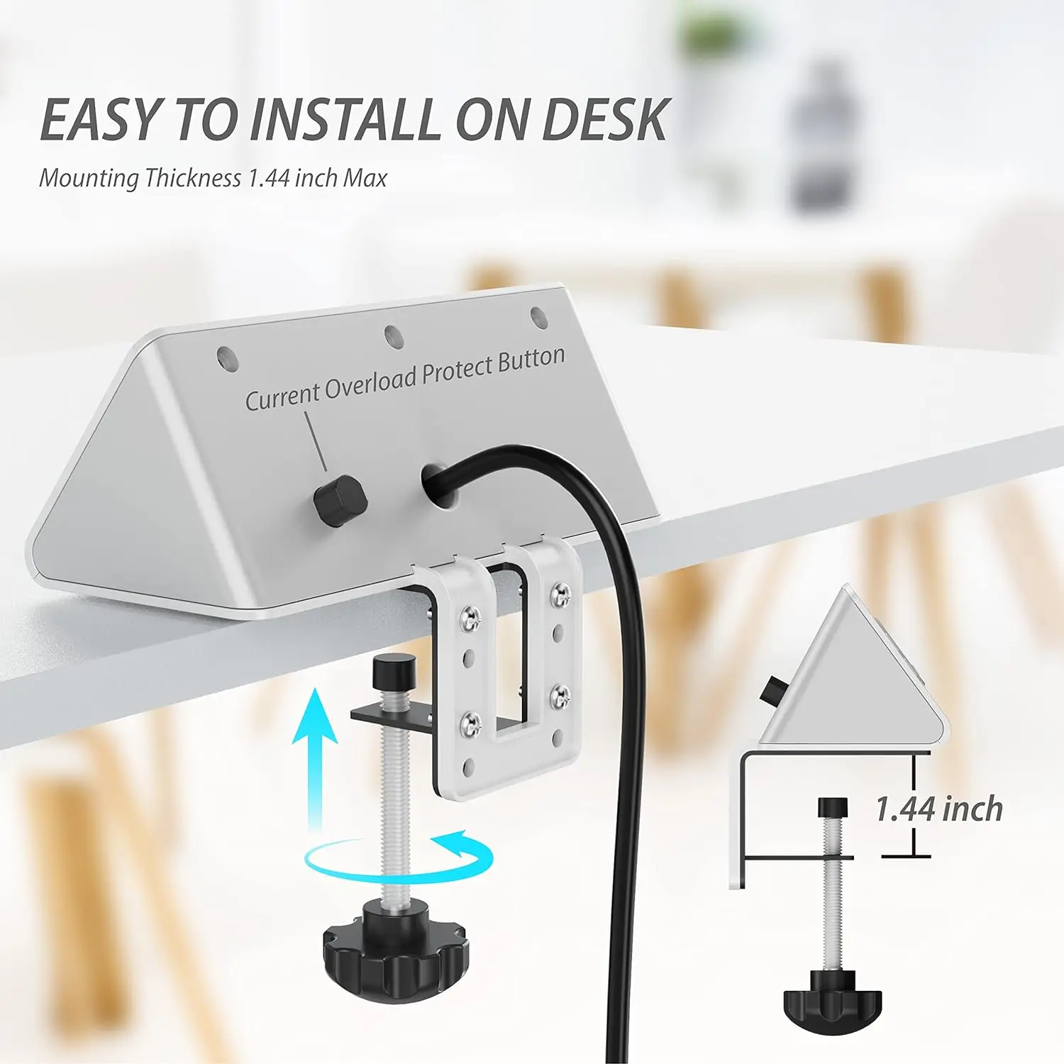 Barra de alimentación para esc - Smart Power Strip 4 Outlet Usb reseña y precio