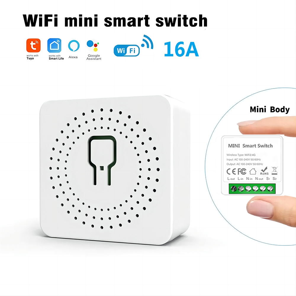 Mini Interruptor Inteligente W - Smart Plug Mini Alexa Google reseña y precio