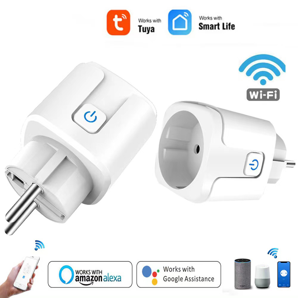 Enchufe Inteligente WiFi EU 16 - Smart Socket 16A Tuya App reseña y precio
