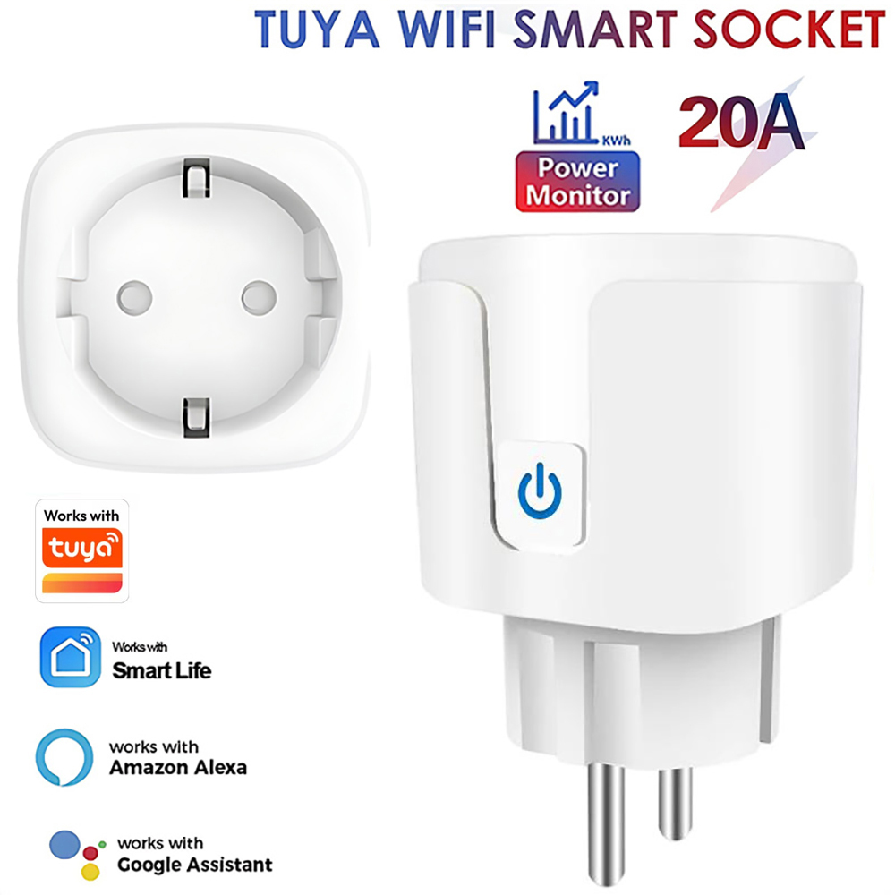 Enchufe Inteligente Wifi de 20 - Smart Plug Energy Monitoring Wifi reseña y precio