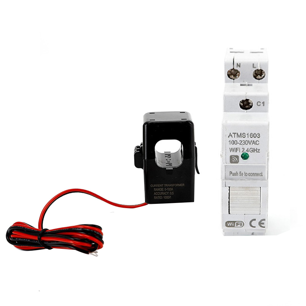 A72Z 1 Uds ATMS1603 Tuya monof - Energy Meter Din Rail Wifi reseña y precio
