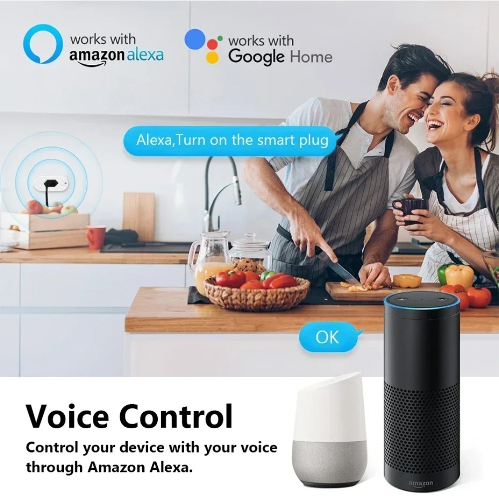 Enchufe Inteligente UNKAS Comp - Smart Plug Energy Monitoring Wifi reseña y precio