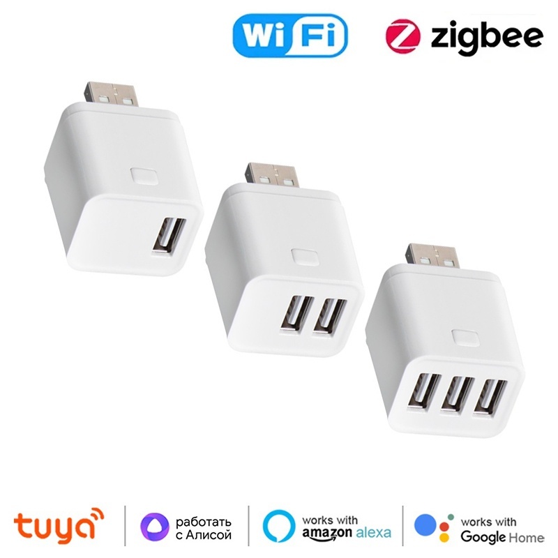 Tuya WiFi/Zigbee Mini adaptado - Smart Plug Mini Alexa Google reseña y precio