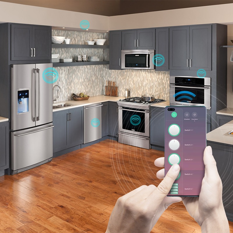 Enchufe Inteligente Tuya Wifi  - Smart Power Strip 4 Outlet Usb reseña y precio