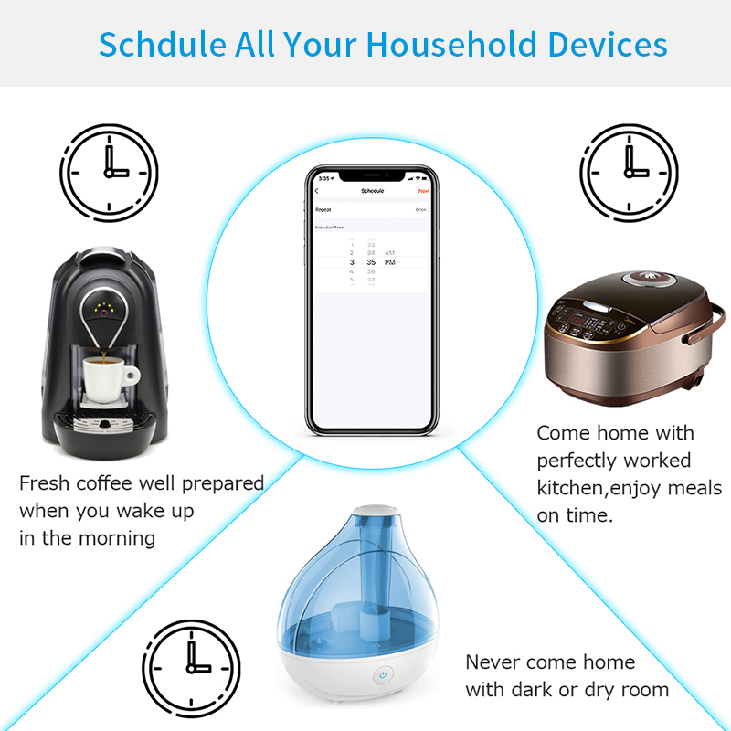 Enchufe Inteligente WiFi Tuya  - Smart Socket 16A Tuya App reseña y precio