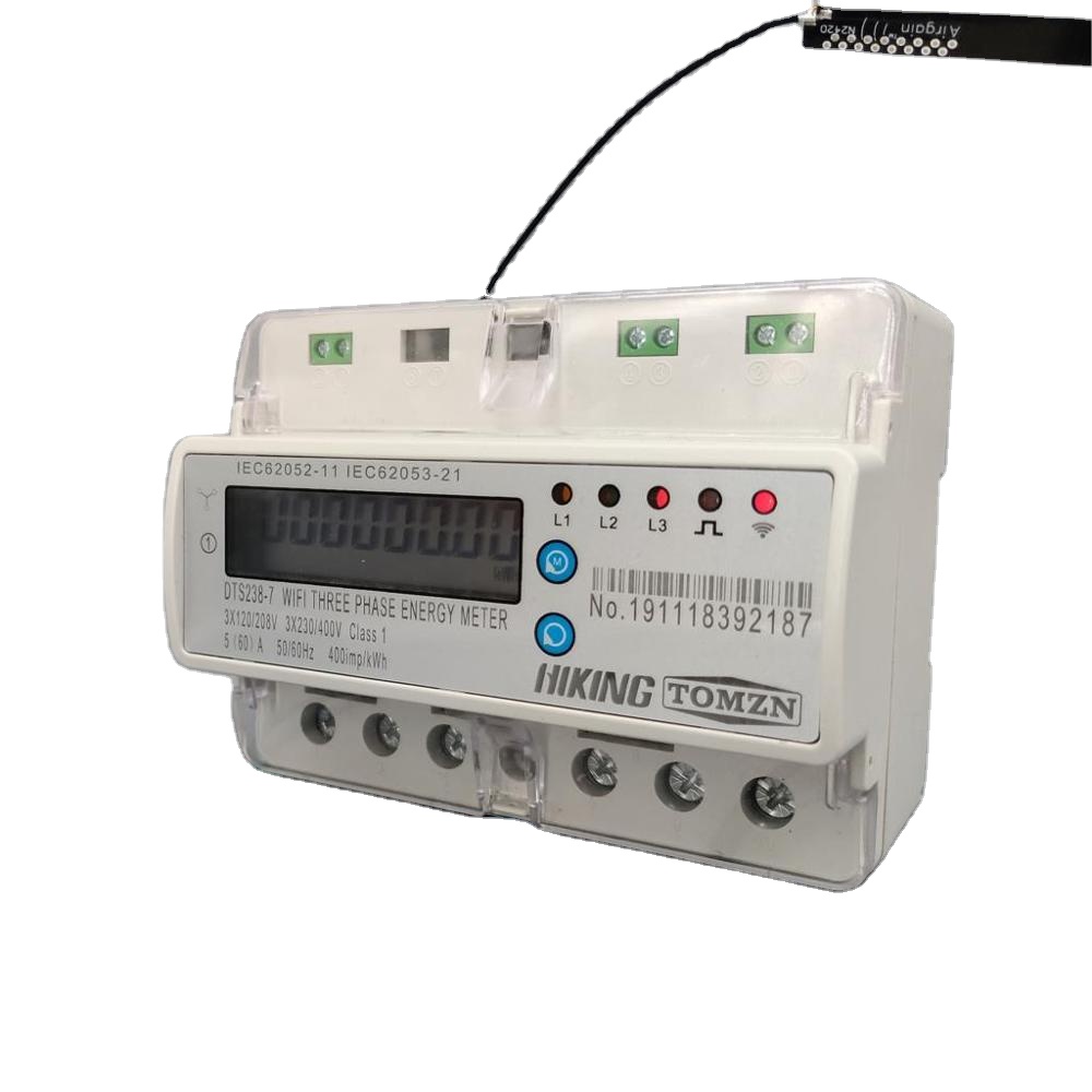 Medidor de energía de carril D - Energy Meter Din Rail Wifi reseña y precio