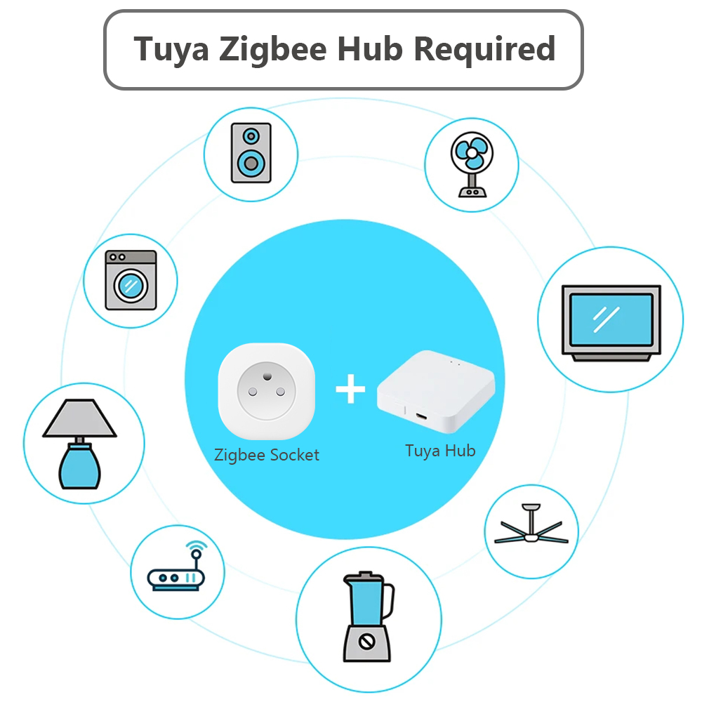 Enchufe Inteligente BORUIDAPLS - Smart Plug Zigbee 16A reseña y precio