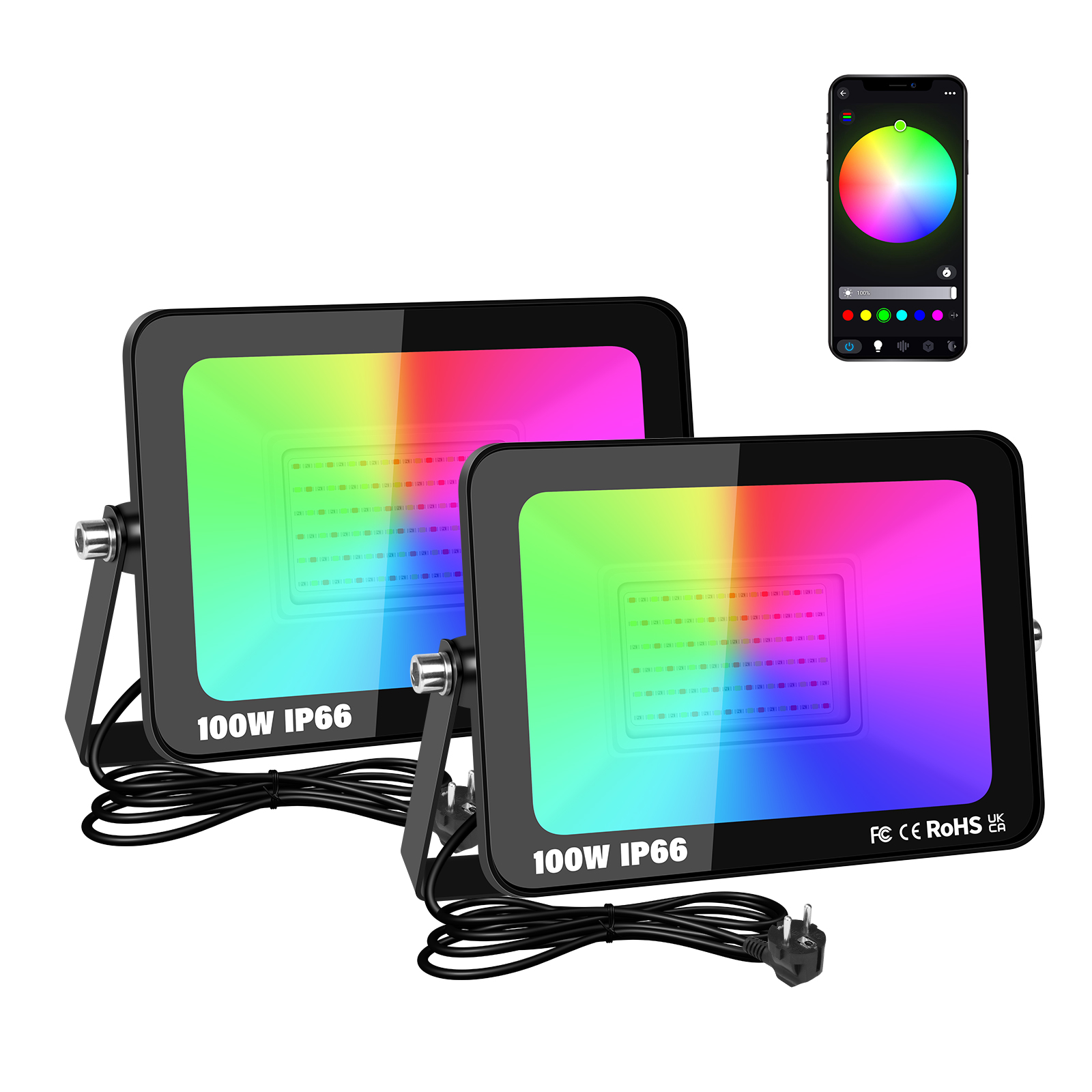 SKYWORLD APP RGB reflector int - Smart Plug Outdoor Waterproof reseña y precio
