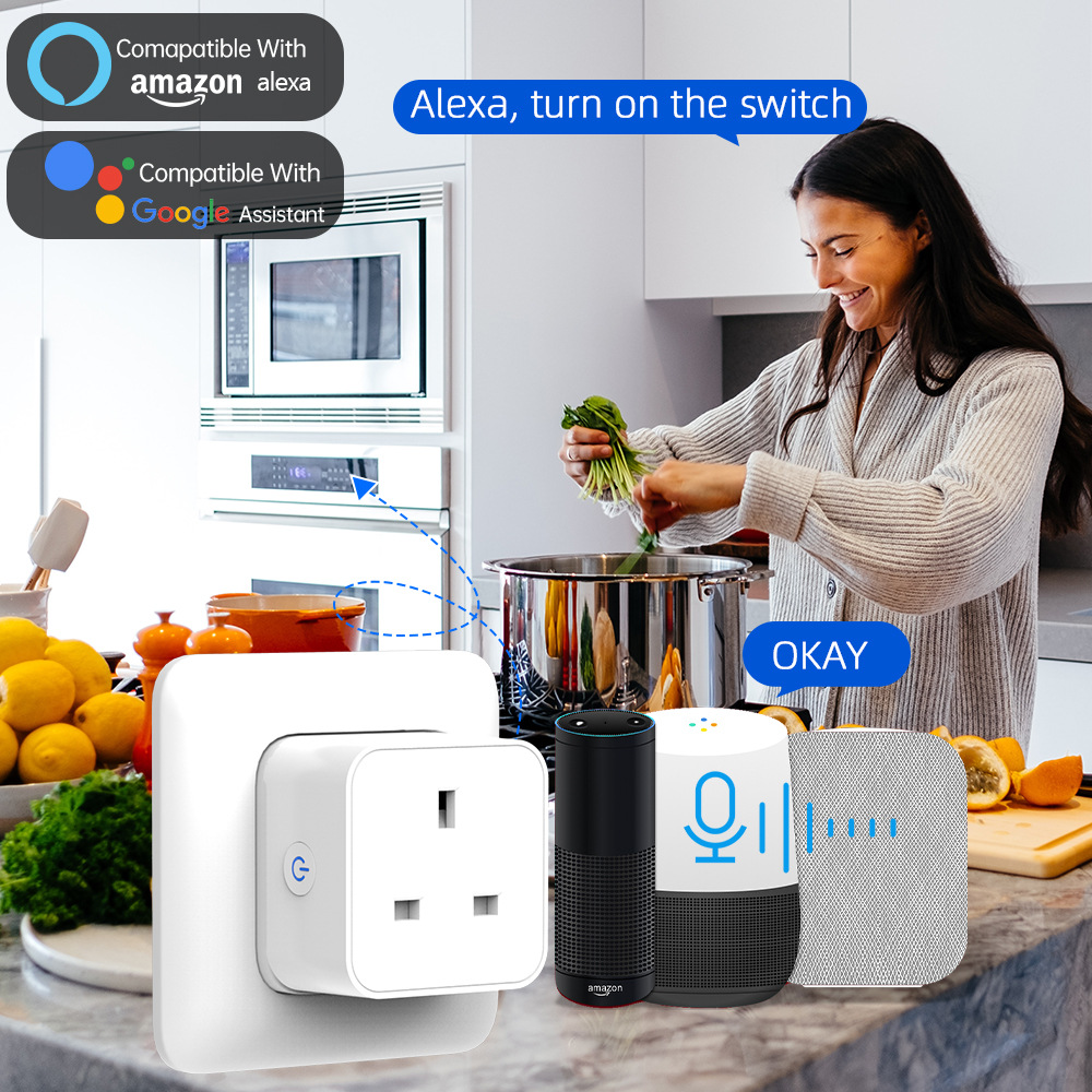 Enchufe Inteligente Tuya 16A/2 - Smart Plug Energy Monitoring Wifi reseña y precio