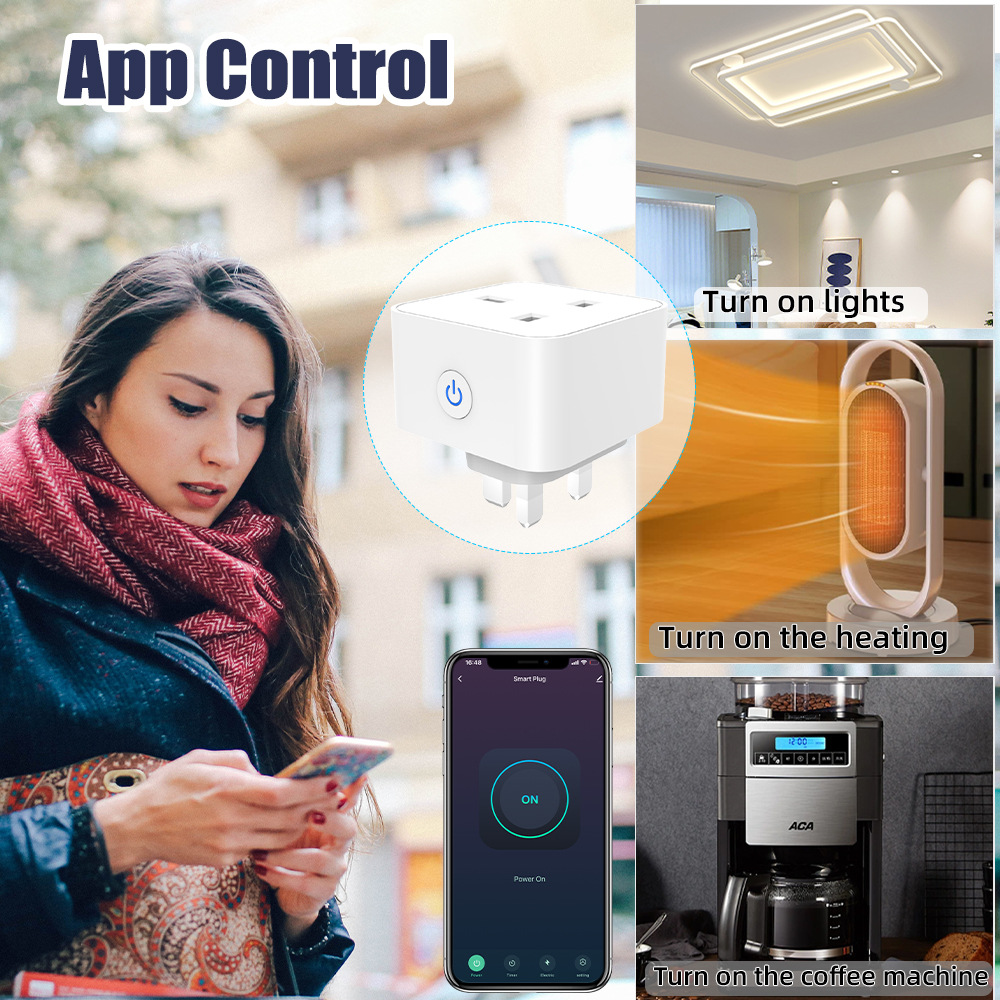 Enchufe Inteligente Tuya 16A/2 - Smart Plug Energy Monitoring Wifi reseña y precio
