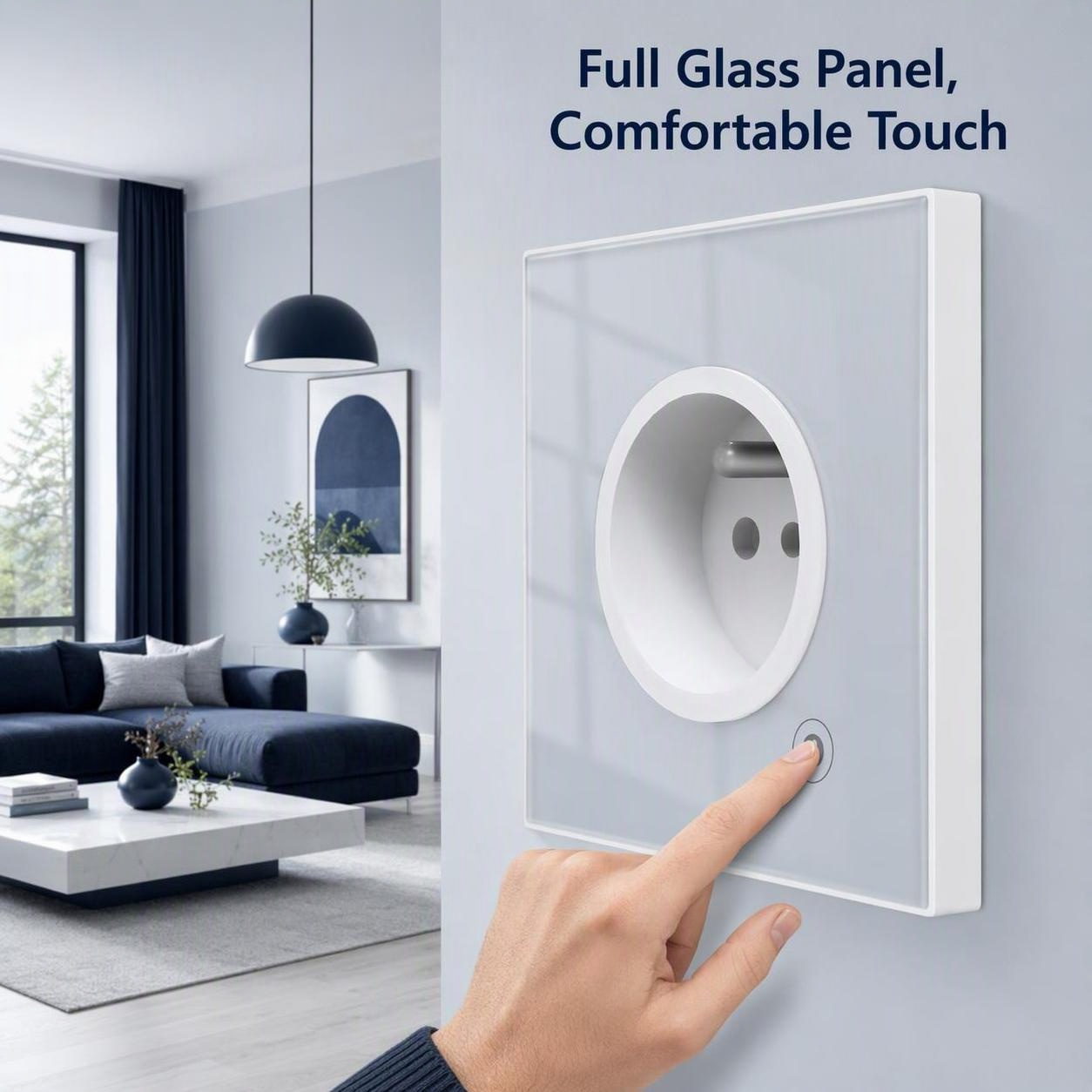 Enchufe inteligente de pared c - Smart Socket 16A Tuya App reseña y precio
