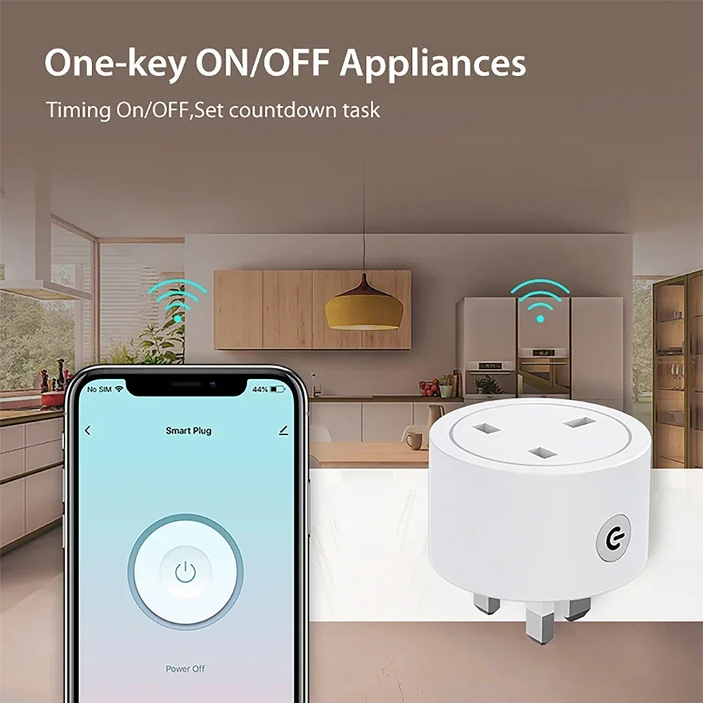 Enchufe Inteligente Zigbee de  - Smart Socket 16A Tuya App reseña y precio