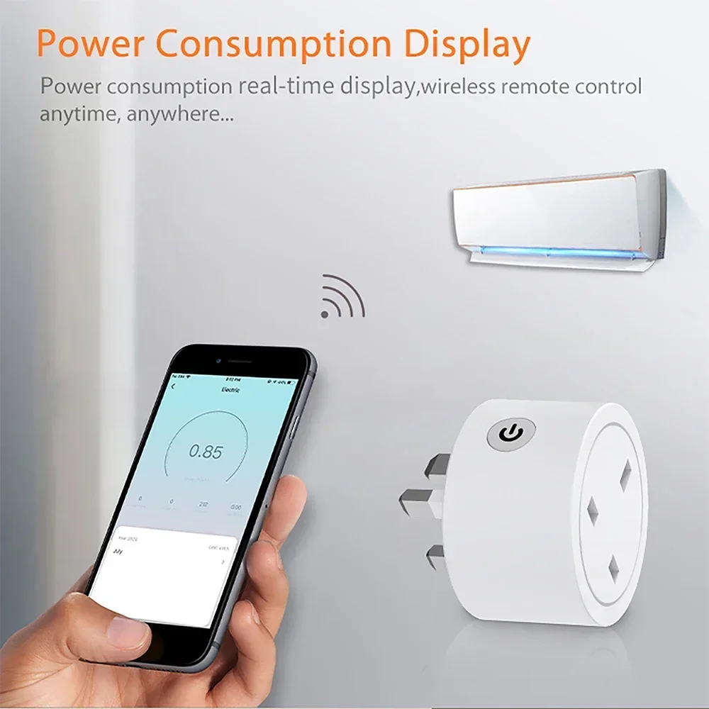 Enchufe Inteligente Zigbee de  - Smart Socket 16A Tuya App reseña y precio