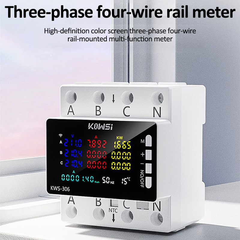 TUYA Wifi medidor de energía M - Energy Meter Din Rail Wifi reseña y precio