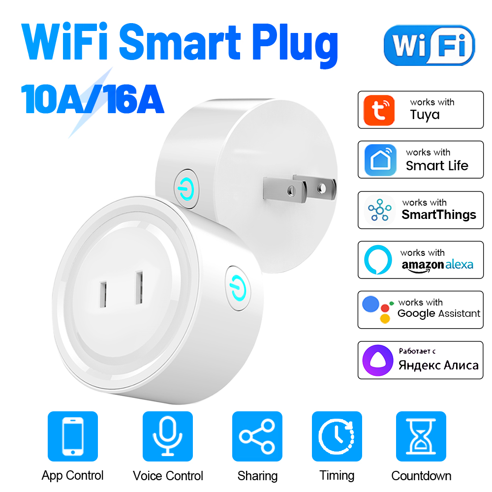 Enchufe inteligente Tuya Zigbe - Smart Plug Zigbee 16A reseña y precio