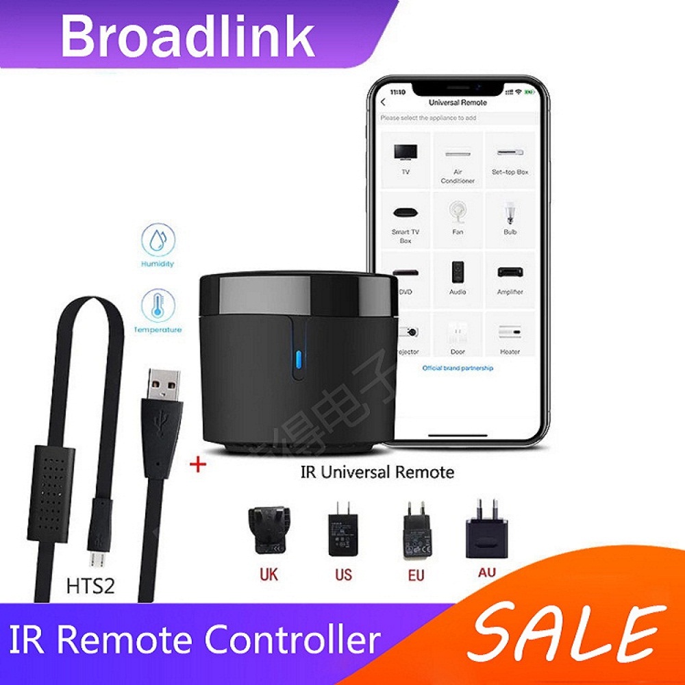 Broadlink RM4mini + HTS2 enchu - Smart Plug Mini Alexa Google reseña y precio
