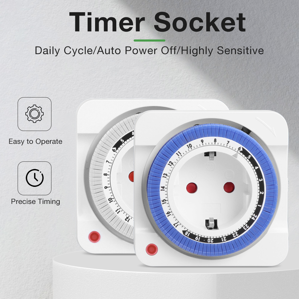 Enchufe europeo con temporizad - Smart Socket With Timer Countdown reseña y precio
