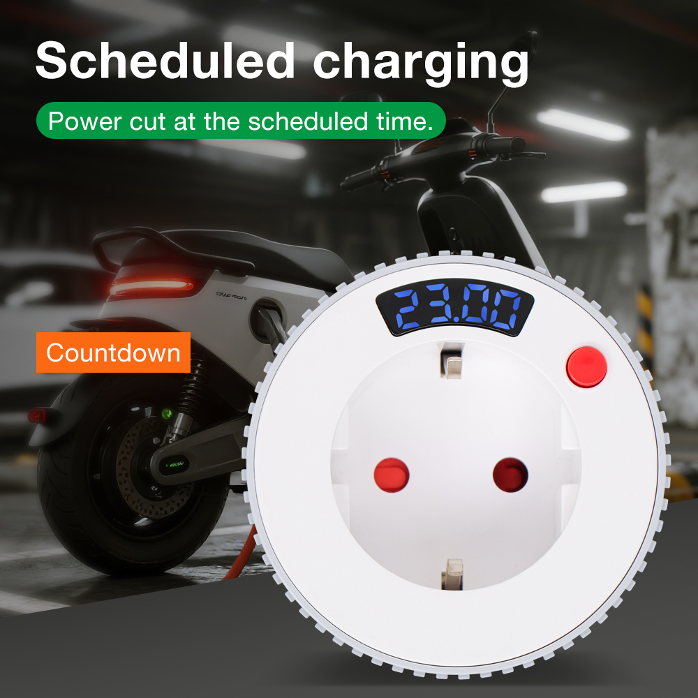Enchufe inteligente WiFi, temp - Smart Socket With Timer Countdown reseña y precio