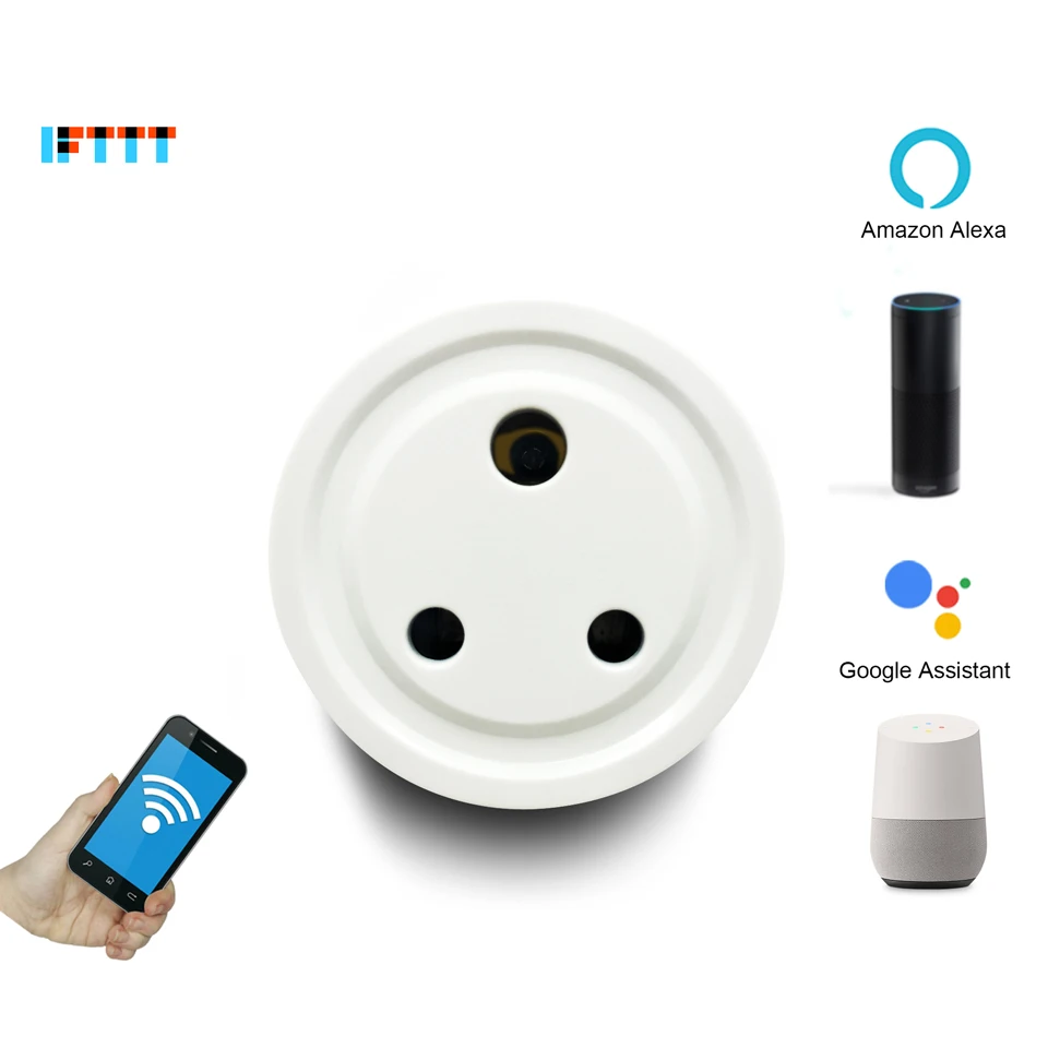 Adaptador de enchufe inteligen - Smart Plug Mini Alexa Google reseña y precio