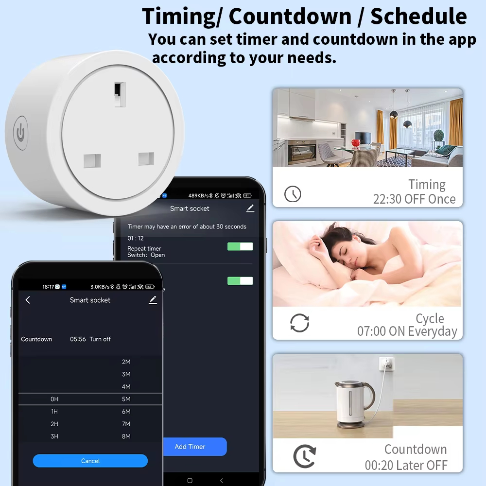Enchufe inteligente WiFi de 16 - Smart Plug Energy Monitoring Wifi reseña y precio