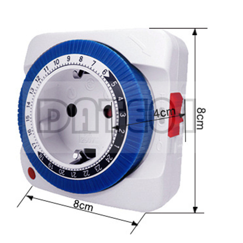 Enchufe europeo mecánico con c - Smart Socket With Timer Countdown reseña y precio