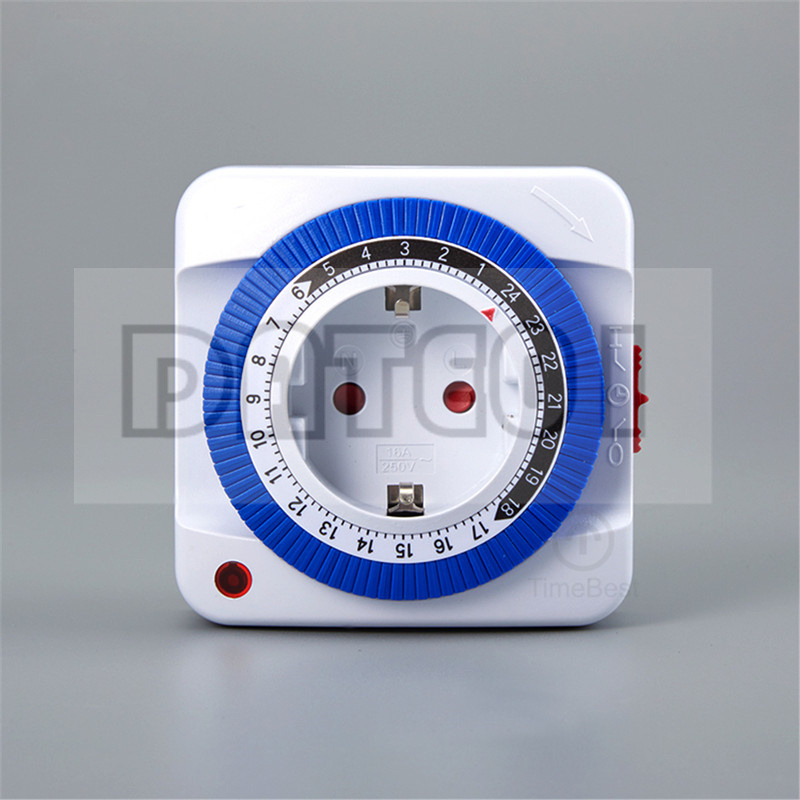 Enchufe europeo mecánico con c - Smart Socket With Timer Countdown reseña y precio