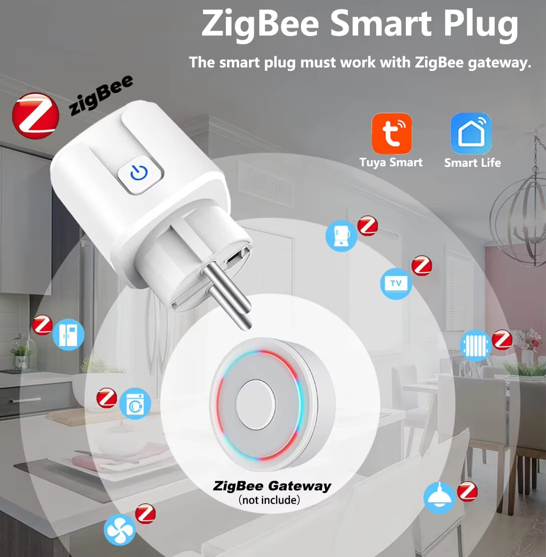 Enchufe inteligente Tuya ZigBe - Smart Plug Zigbee 16A reseña y precio