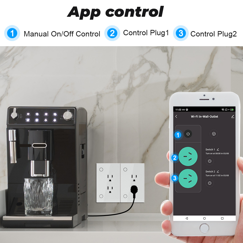 Enchufe de pared con Wifi para - Smart Plug Energy Monitoring Wifi reseña y precio
