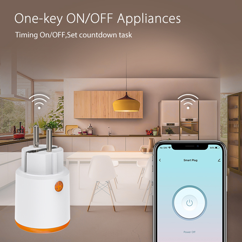 Enchufe inteligente Zigbee, 36 - Smart Plug Zigbee 16A reseña y precio