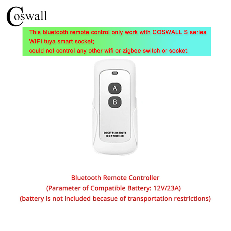 Coswall Alice Glass Zigbee Tuy - Smart Plug Zigbee 16A reseña y precio