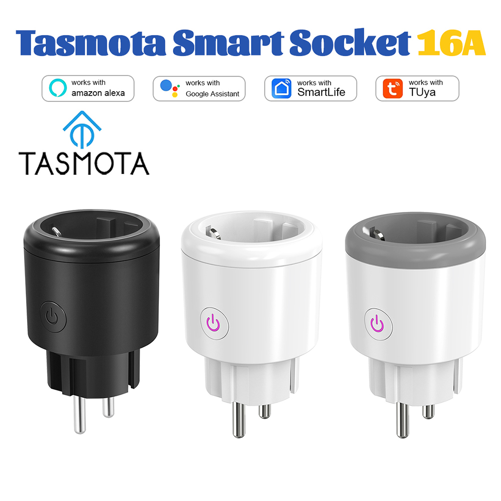 Enchufe Inteligente Tasmota EU - Smart Plug Energy Monitoring Wifi reseña y precio