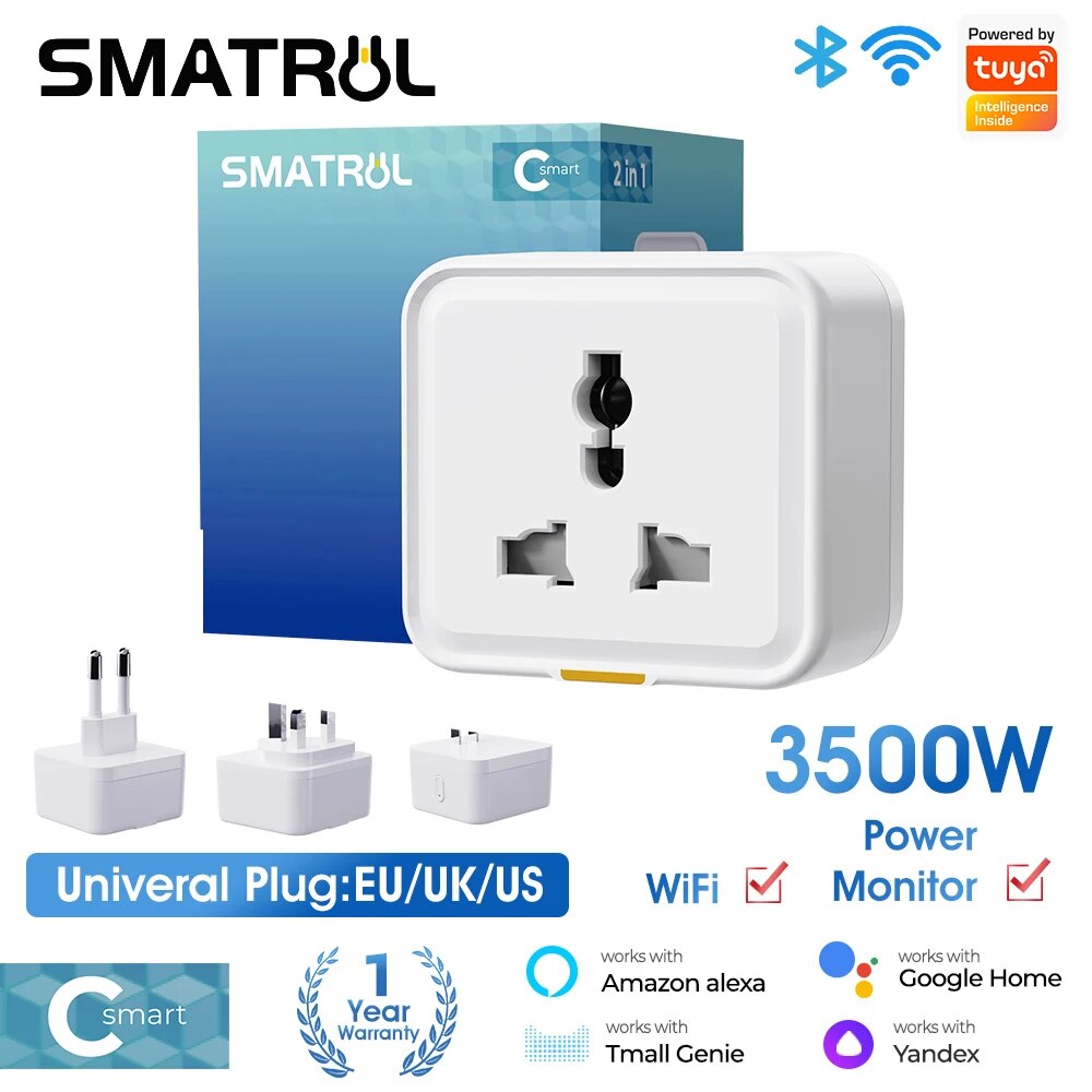 Enchufe WIFI inalámbrico para  - Smart Plug Energy Monitoring Wifi reseña y precio