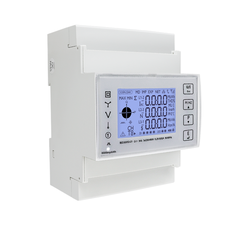 Medidor de energía multifunció - Energy Meter Din Rail Wifi reseña y precio