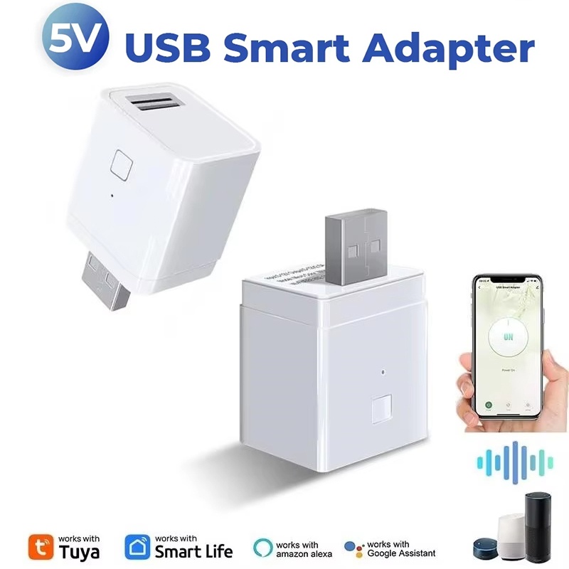 Adaptador USB inteligente de 5 - Smart Plug Mini Alexa Google reseña y precio