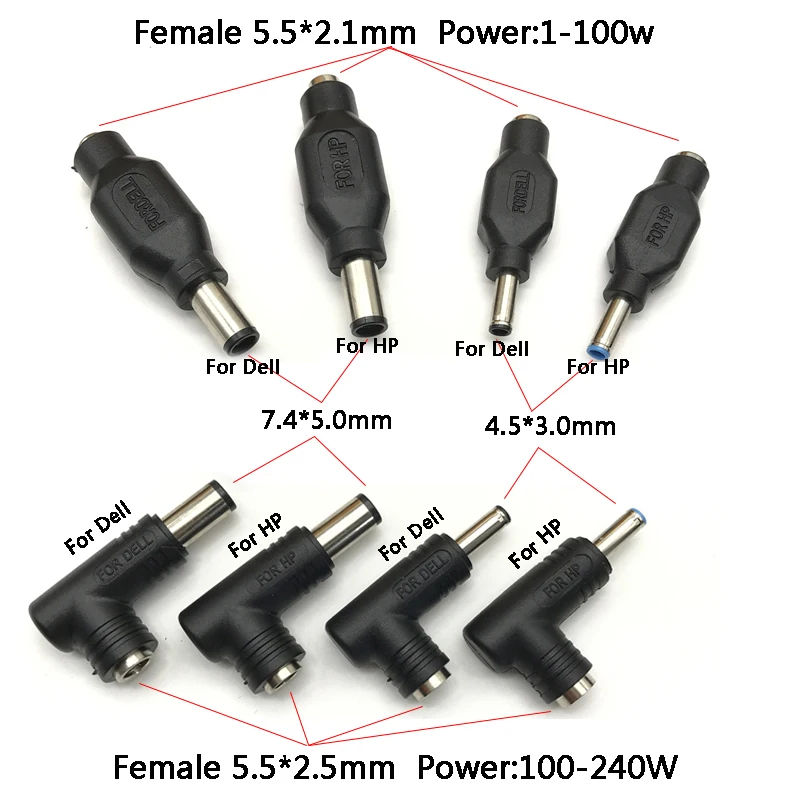 DC4.5X3.0mm 7,4X5.0mm DC macho - Smart Plug Matter Thread reseña y precio