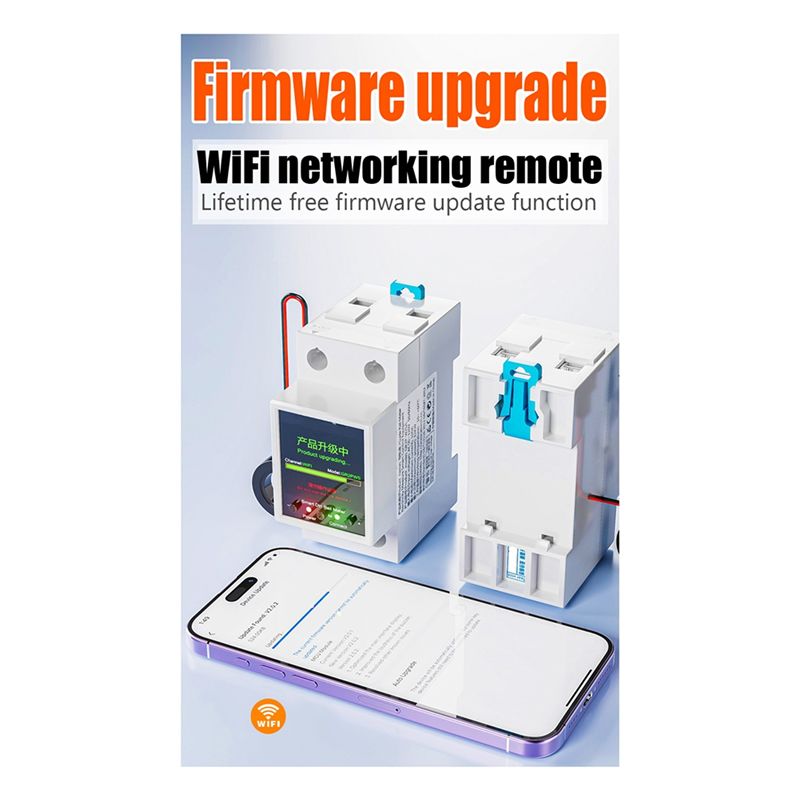 ABQU 100A, riel DIN inteligent - Energy Meter Din Rail Wifi reseña y precio