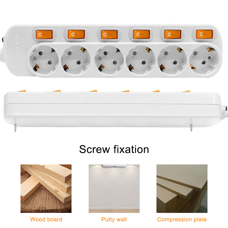 Regleta Enchufe europeo toma d - Smart Plug Surge Protector reseña y precio