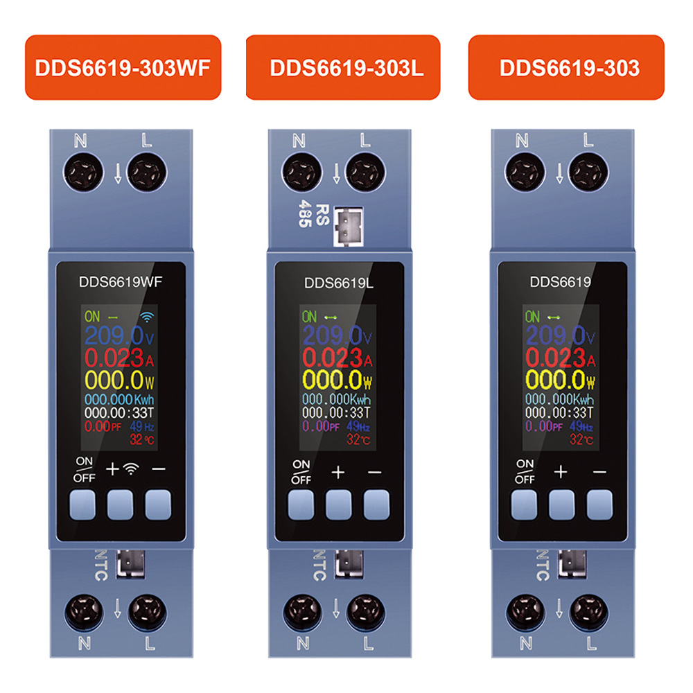 Medidor de potencia 8 en 1 WiF - Energy Meter Din Rail Wifi reseña y precio